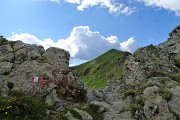 83 Dalla Val Cervia passaggio alla valle dei laghetti del Montebello e delle Foppe